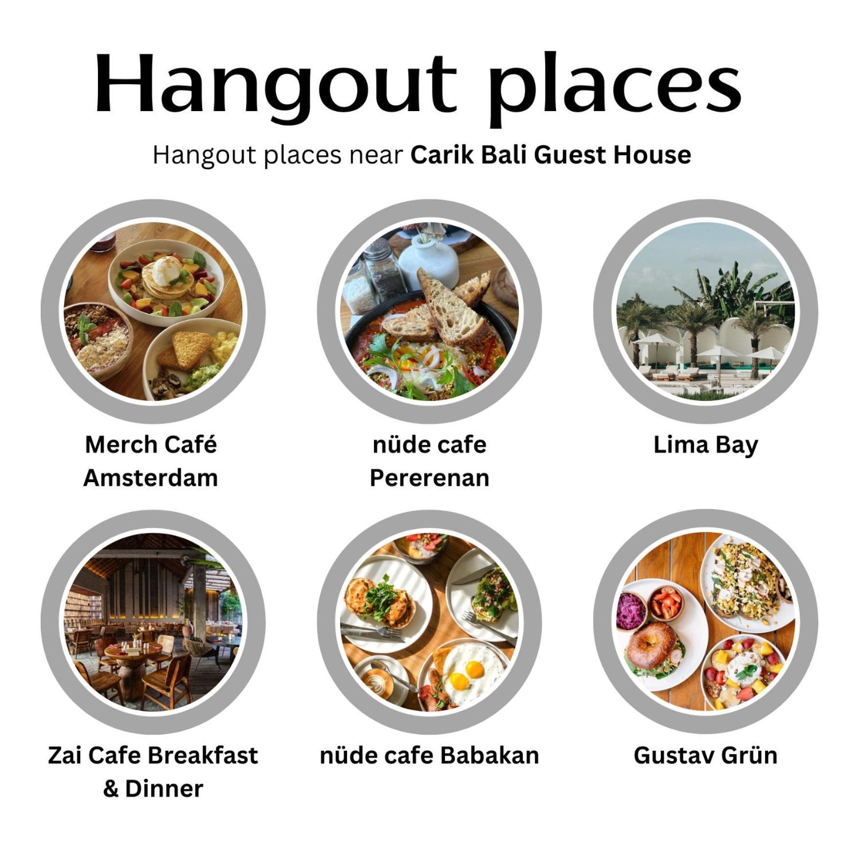 Carik Bali Guest House Canggu Exterior foto